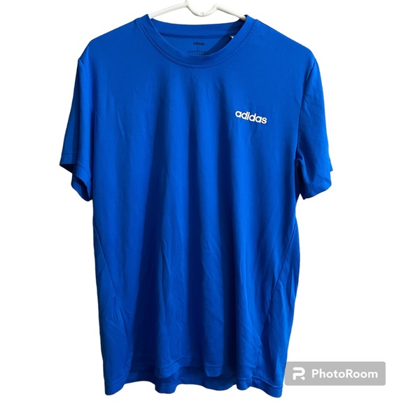 adidas Other - Royal blue Adidas climalite short sleeved shirt. Men’s size Large.